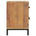 Table de chevet Marron 36x30x45 cm Bois de pin massif - Photo n°5