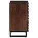 Table de chevet marron 50x34x62 cm bois manguier solide - Photo n°4