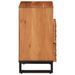 Table de chevet marron 50x34x62 cm bois manguier solide - Photo n°4