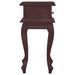 Table de chevet Marron classique 35x30x60 cm Bois d'acajou - Photo n°4