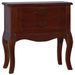 Table de chevet Marron classique 60x30x60 cm Bois d'acajou - Photo n°1