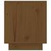 Table de chevet Marron miel 40x34x40 cm Bois de pin solide - Photo n°6