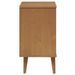 Table de chevet MOLDE Marron 40x35x65 cm Bois de pin solide - Photo n°6