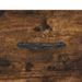 Table de chevet murale chêne fumé 35x35x20 cm - Photo n°9