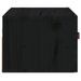 Table de chevet murale Noir 40x29,5x22 cm - Photo n°6