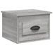 Table de chevet murale sonoma gris 41,5x36x28 cm - Photo n°1