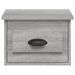 Table de chevet murale sonoma gris 41,5x36x28 cm - Photo n°6