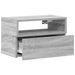 Table de chevet murale sonoma gris 45x26x28,5 cm - Photo n°5