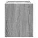 Table de chevet murale sonoma gris 45x30x35 cm - Photo n°5