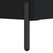 Table de chevet noir 40x35x47,5 cm bois d’ingénierie - Photo n°10