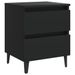 Table de chevet Noir 40x35x50 cm - Photo n°1