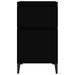Table de chevet noir 40x35x70 cm - Photo n°6