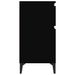 Table de chevet noir 40x35x70 cm - Photo n°7