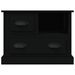 Table de chevet noir 60x39x45 cm - Photo n°7