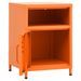 Table de chevet Orange 35x35x51 cm Acier - Photo n°6