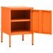 Table de chevet Orange 35x35x51 cm Acier 2 - Photo n°4