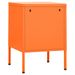 Table de chevet Orange 35x35x51 cm Acier 2 - Photo n°5