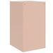 Table de chevet rose 34,5x39x62 cm acier - Photo n°10