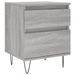 Table de chevet sonoma gris 40x35x50 cm bois d’ingénierie - Photo n°1