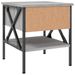 Table de chevet sonoma gris 40x42x45 cm bois d'ingénierie - Photo n°8