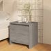 Table de chevet Sonoma gris 45x34x44,5 cm bois d'ingénierie - Photo n°1