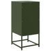 Table de chevet vert olive 36x39x78 cm acier - Photo n°8