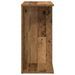 Table de chevet vieux bois 46,5x29x61 cm bois d'ingénierie - Photo n°5