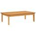 Table de jardin 100x60x30 cm bois d'acacia solide - Photo n°1