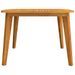 Table de jardin 110x110x75 cm Bois d'acacia solide - Photo n°4