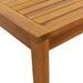 Table de jardin 110x55x67 cm Bois d'acacia solide - Photo n°6