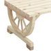 Table de jardin 115x55x65 cm bois de sapin massif - Photo n°7