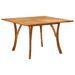 Table de jardin 120x120x75 cm Bois d'acacia massif - Photo n°1