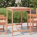 Table de jardin 121x82,5x110 cm bois massif de douglas - Photo n°2