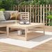 Table de jardin 121x82,5x45 cm bois massif de pin - Photo n°2