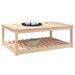 Table de jardin 121x82,5x45 cm bois massif de pin - Photo n°4