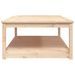 Table de jardin 121x82,5x45 cm bois massif de pin - Photo n°6