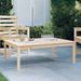 Table de jardin 121x82,5x45 cm bois massif de pin - Photo n°2