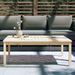 Table de jardin 121x82,5x45 cm bois massif de pin - Photo n°3