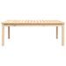 Table de jardin 121x82,5x45 cm bois massif de pin - Photo n°5