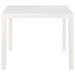 Table de jardin 150x90x72 cm PP Blanc - Photo n°3