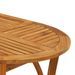 Table de jardin 150x90x75 cm Bois d'acacia solide - Photo n°5