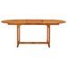 Table de jardin 200x100x75 cm Bois d'eucalyptus solide - Photo n°2