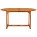 Table de jardin 200x100x75 cm Bois d'eucalyptus solide - Photo n°6