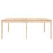 Table de jardin 203,5x100x76 cm bois massif de pin - Photo n°5