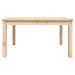 Table de jardin 82,5x50,5x45 cm bois massif de pin - Photo n°5