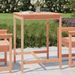 Table de jardin 82,5x82,5x110 cm bois massif de douglas - Photo n°2