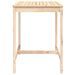 Table de jardin 82,5x82,5x110 cm bois massif de pin - Photo n°4