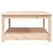 Table de jardin 82,5x82,5x45 cm bois massif de pin - Photo n°6