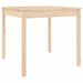 Table de jardin 82,5x82,5x76 cm bois massif de pin - Photo n°2