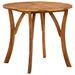 Table de jardin Ø 85 cm Bois d'acacia massif - Photo n°1